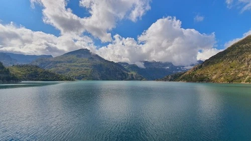 Émosson - From Dam, Switzerland