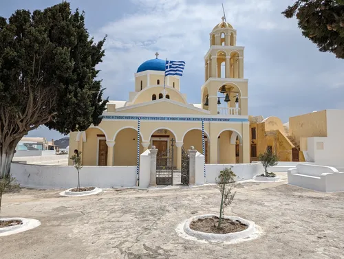 Holy Church of Agios Georgios Oia - Greece