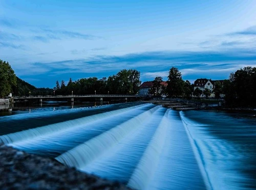 Lechwehr - Dari Lech Blick Aussichtspunkt, Germany