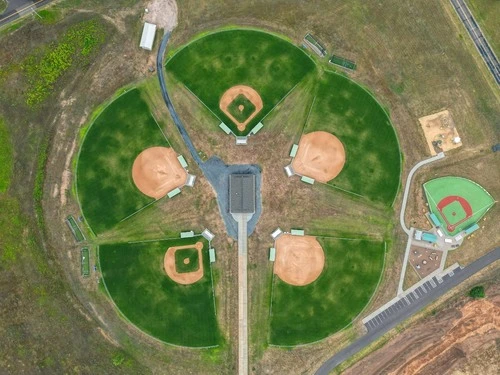 Jeffers Park - Från Drone, United States