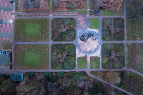 Schlosspark - From Drone, Germany