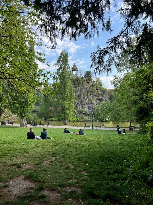 Temple de la Sybille - From Parc des Buttes-Chaumont, France