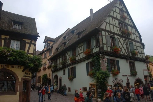 Riquewihr - From Rue des Trois Églises, France