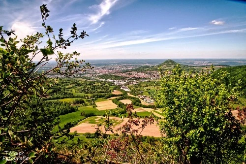 Panorama vom Übersberg - From Mädlesfels, Germany