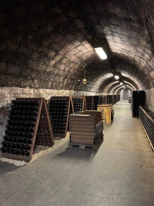 Törley Sparkling Wine Cellar - From Inside, Hungary