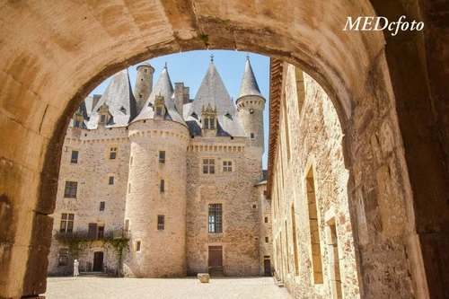 Chateau jumilhac - From Onder het balkon, France