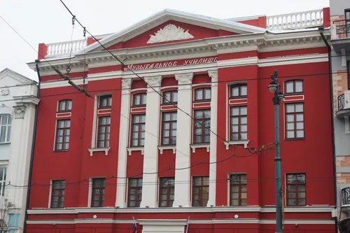 Voronezh - From Main street buildings, Russia