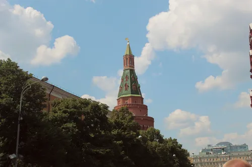 Nikolskaya Tower - Von Below, Russia