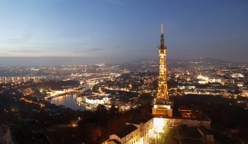 Lyon - Desde La Basilique Notre Dame de Fourvière, France