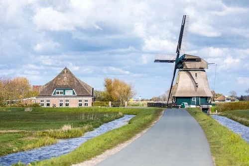 Groetermolen - Depuis Hargerweg, Netherlands