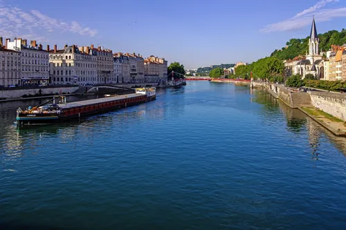River Saône - Desde Pont Bonaparte, France