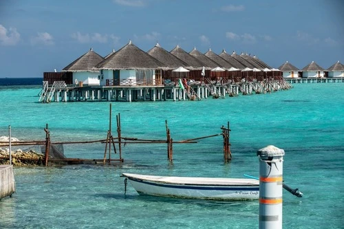 Waterbungalows - से Boattrip, Maldives