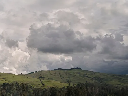 Ukarumpa's hills - Papua New Guinea