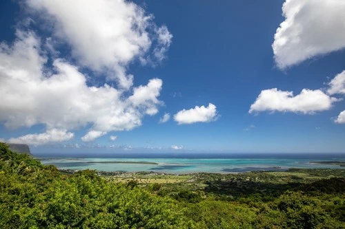 Mauritian Sea / Landscape - Depuis Chamarel View Point, Mauritius
