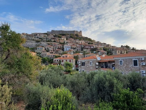 Burg Molyvos - 从 Hotel Amfitriti, Greece