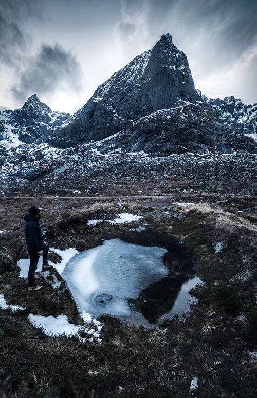 Flakstadøya Mountains - Z Path, Norway