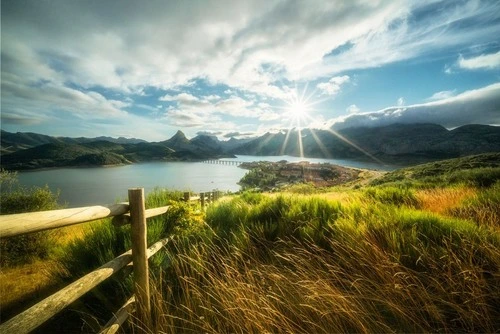 Riaño - From Viewpoint, Spain