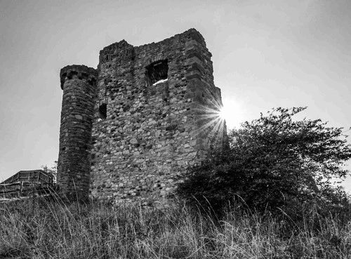 Burg Desenberg - از جانب Panoramaweg zur Burg, Germany