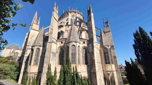 Cattedrale Saint Etienne - From Backyard, France