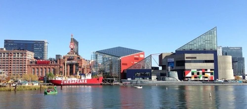 Baltimore Maryland Inner Harbor - Depuis Historic Ships in Baltimore, United States