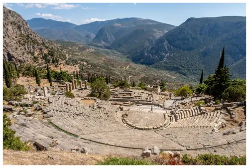 The Ancient Theater of Delphi - Greece