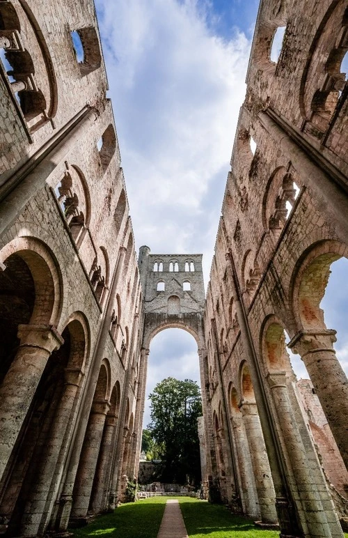 Abbaye de Jumièges - Desde Inside, France