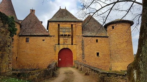 Château de Jarnioux - Frá Entrance, France