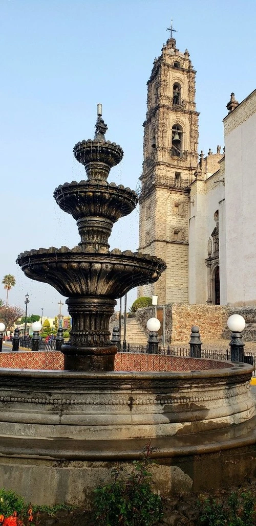 Templo de San Francisco Javier - From Fuente Museo, Mexico