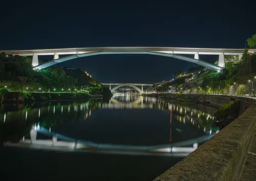 Ponte Infante Dom Henrique - Från Avenida Gustavo Eiffel, Portugal
