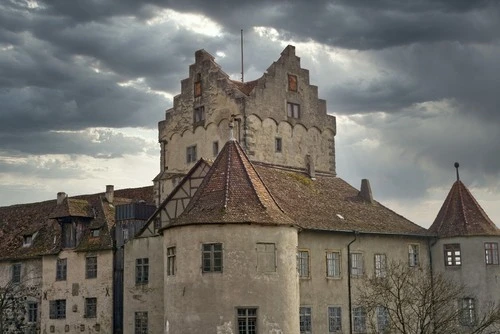 Schloss Meersburg - Des de Vom Aussichtspunkt, Germany