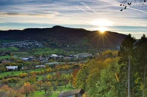 Calverbühl bei Sonnenaufgang - Z Calverbühl, Germany