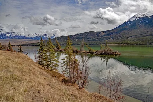 Jasper Lake Sand Dunes - Canada