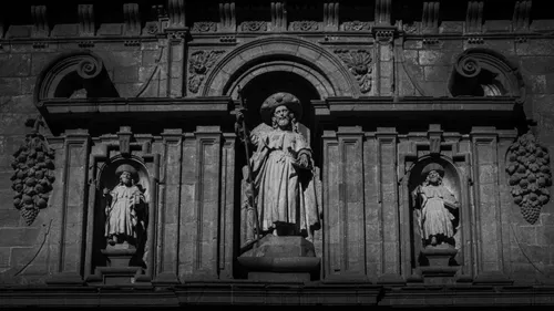 Porta Santa da Catedral de Santiago de Compostela - Spain
