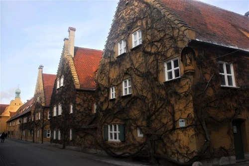 Fuggerei - From Herrengasse, Austria