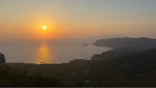 Castle of Monolithos Viewpoint - Greece