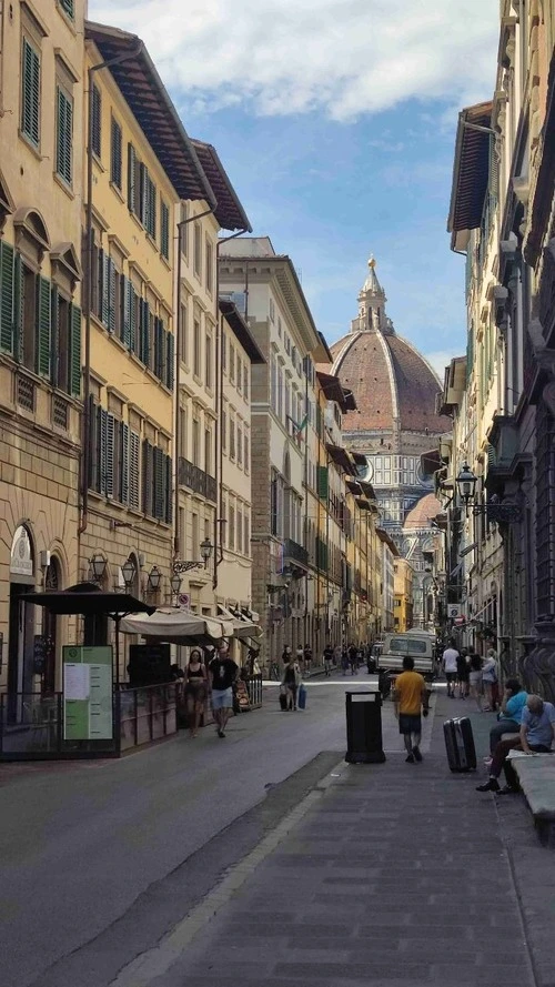 Via dei Servi verso il Duomo - Italy
