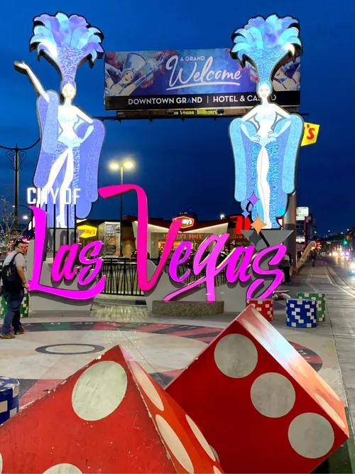 Las Vegas Showgirl Sign - United States
