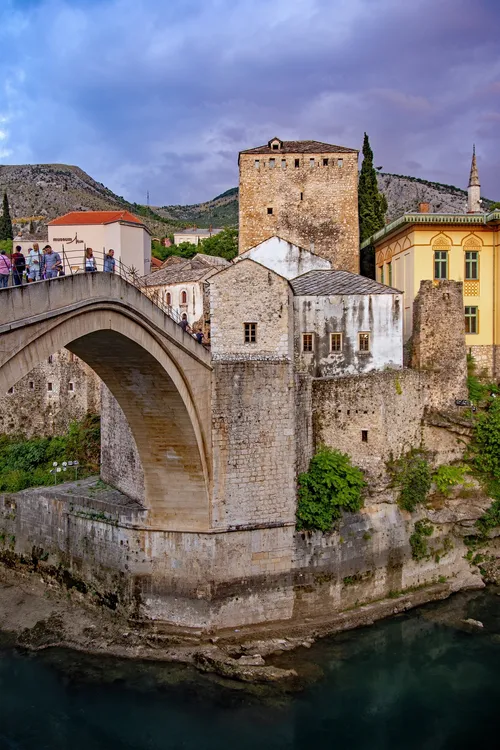 Old Bridge Mostar - Desde South West side, Bosnia and Herzegovina