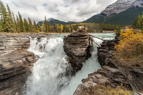 Athabasca Falls - Aus South Path, Canada