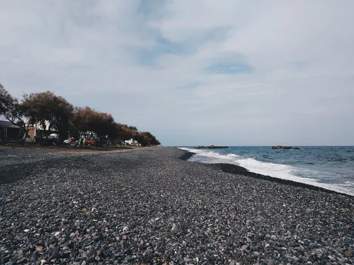 Kamari beach - Greece