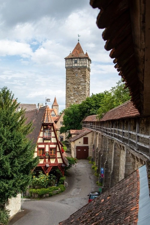 Gerlachschmiede und Turm am Rödertor - Aus Stadtmauer, Germany