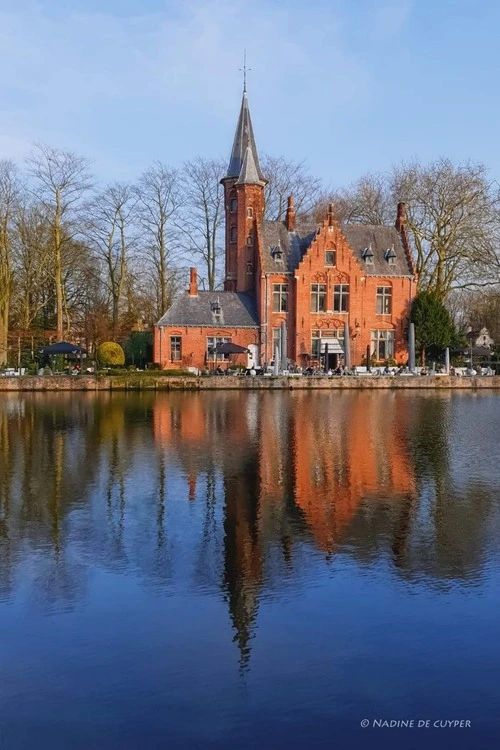 Kasteel De Lafaille - From Begijnvest, Belgium