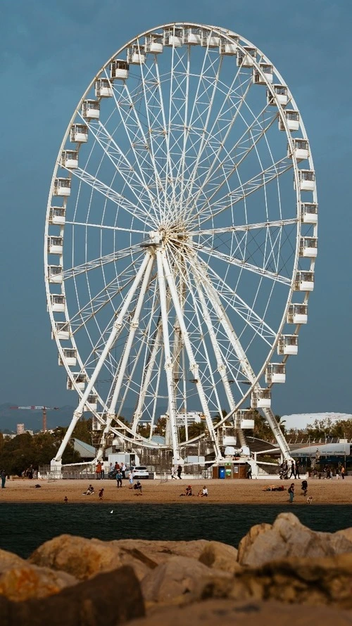 Grand Roue du Prado - Desde Plages du Prado - South Side, France