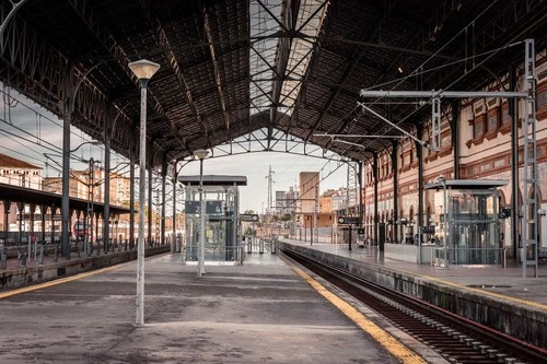 Jerez De La Frontera Train Station - From Inside, Spain