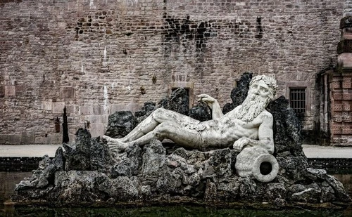 Sculpture - Desde Heidelberg Castle Garden, Germany
