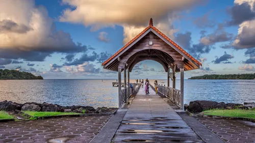 Ponton de La Trinité - Martinique