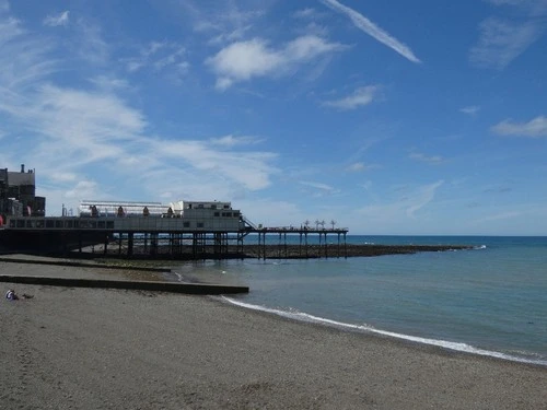 Aberystwyth Pier - Desde Beach, United Kingdom