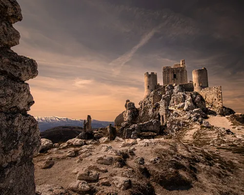 Rocca Calascio - Van East side, Italy