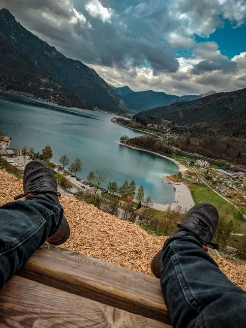 Big bench Ledro - Från Sitting on the big bench, Italy