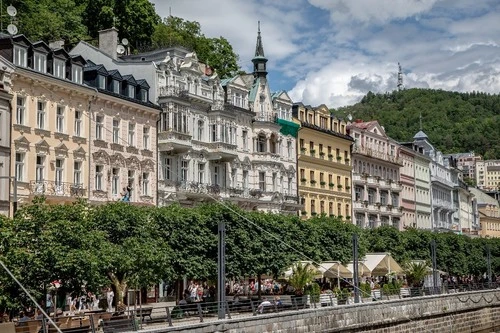 Karlsbad / Karlovy Vary - จาก Nová louka, Czechia